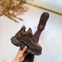 BUFFALO CLD CHAI WARM SNEAKER 18362 - BEIGE/BLACK/LEOPARD