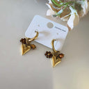 CHARM EARRING EH1143 - GOLD