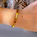 DIAMOND STIP BRACELET MM-0262*1* - GOLD