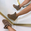ISA WEDGE BOOT 26012 - KHAKI