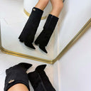 BOTTES SUÉDINE LOCK 9501A - BLACK