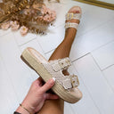 WAVE SLIPPER 3883 - KHAKI