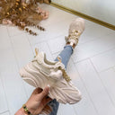 STEVE MADDEN POSSESSION-**HE** SNEAKER 7001/5517 - PEARL