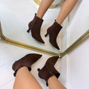 ERICA HEEL 00-017 - BROWN