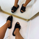 INDY SLIPPER HY51062 - BLACK