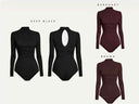 UNIQUE THE LABEL SARA BODYSUIT BROWN