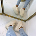 SPARK LACE SNEAKER PC309 - BEIGE
