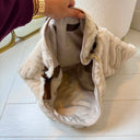 LIU JO FOULARD HOBO BAG AF6194/E1161 - CREAM