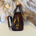LIU JO AGENI BOSTON BAG AF6006/T711A - DEEP BROWN