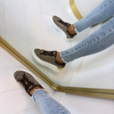 STEVE MADDEN SNEAKER GLIDER 2** 4803 - BROWN
