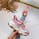 STEVE MADDEN POSSESSION-**G** SNEAKER - LT PNK/WHT