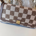 STEVE MADDEN BTWANG-14 BAG 2603 - BROWN/GOLD
