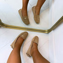 *SALE* SMALL CIRCLE INSTAPPER RQ078 - KHAKI