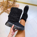 TEDDY SLEEVE BOOT A1025 - BLACK