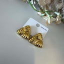 TRIANGLE EARRING YC-S109 - GOLD