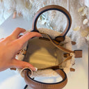 LIU JO RIDHI MINI SHOPPING BAG AF6102/E1163 - CREAM