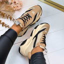 STEVE MADDEN POSSESSION-E SNEAKER 0033 - KAKI/NOIR