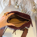 FRINGE BAG EC60313 - COFFEE