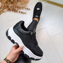 GUESS BLACK SNEAKER FLFBRTELE12