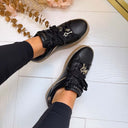 GUESS CHARM LOGO SNEAKER FLFJA2ELE12 - BLACK