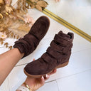NEW WEDGE BOOT 7108* - BROWN