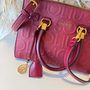 LIU JO MANH BOSTON BAG AF6069/E1139 - DEEP BORDEAUX
