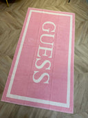 GUESS BEACH LOGO TOWEL E5GZ13SG00P - G65G PINK