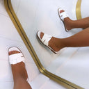 HENNA SLIPPER CD377 - WHITE