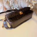 LIU JO ADIVA CROSS OVER BAG AF6053/E1168 - DARK MOCHA