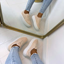 GLAMOUR SNEAKER LX-352 - BRAUN