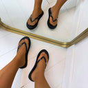GUESS NIKI FLIP FLOP E6GZ14BB00F - JLBK