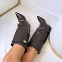 BOTTES SUEDINE VEGAS DES8076 - KAKI/DAIM