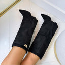 BOTTES SUÉDINE LOCK 9501A - BLACK