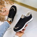ZIP SNEAKER BO-908 - BLACK