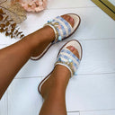 PRETTY DETAIL SLIPPER GQ8-079 - BLUE