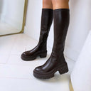 BOTTES SUEDINE VEGAS DES8076 - KAKI/DAIM