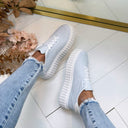 GLAMOUR SNEAKER LX-352 - BLUE