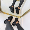 NIKKI SNEAKER F-1007 - BLACK