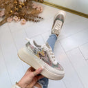 *ACTIE* SUMMER SNEAKER 8-212 - BEIGE