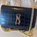 STEVE MADDEN BRAMONIE BAG 1313 - BLACK/GOLD
