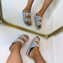 GESPIE SLIPPER GQ8-085 - BLAU