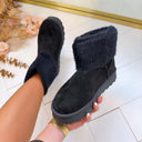 FLUFFY UGIE BOOT 8-510 - BLACK