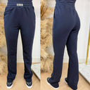 UNIQUE THE LABEL MOLLY PANTS DEEP DARK NAVY