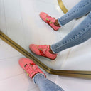 STEVE MADDEN BASSETT SNEAKER 5420 - KORALLE/MULTI