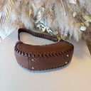 GUESS PETRA HOBO SHOULDER BAG BG975001 - CHOCOLATE