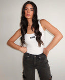 UNIQUE THE LABEL JILL BODYSUIT - CREMEWEISS