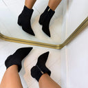 SUEDINE HAK BOOTY DES8339 - BLACK/S