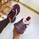 STEVE MADDEN POSSESSION-E SNEAKER 0033 - WNE/PINK