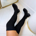 BASIC OVERKNEE LAARS SP310 - BLACK