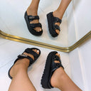 GUESS PLATEAU SLIPPER FLJFAXELE03